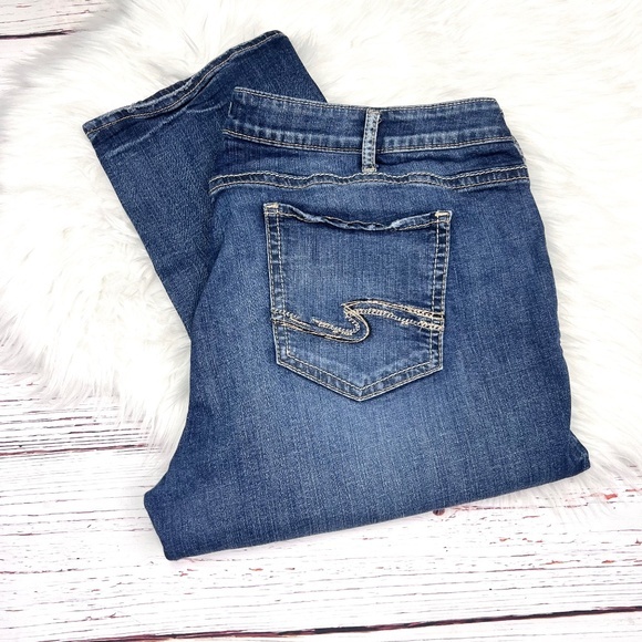 Silver Jeans Denim - 👖|•SILVER JEANS•| Suki Straight Jeans Size 24👖